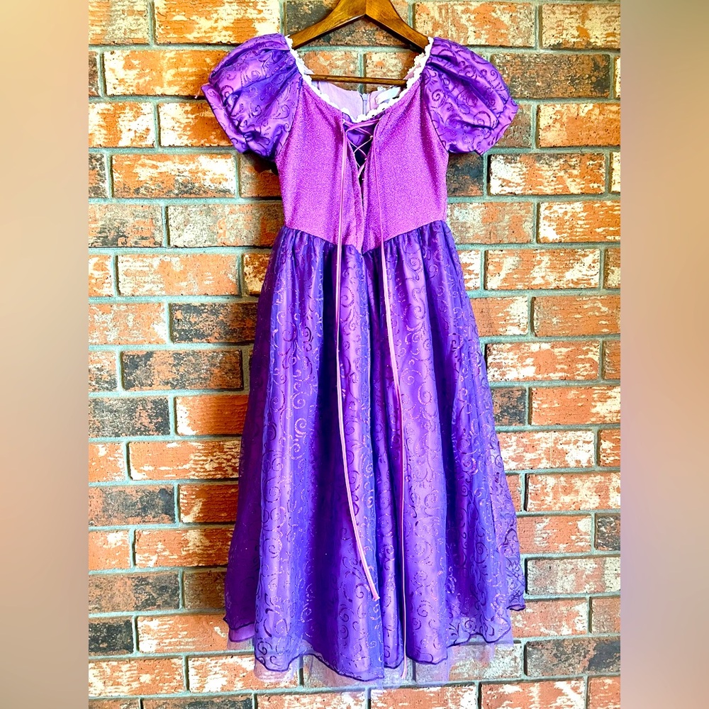 Relibeauty Girls Costume Purple Rapunzel Princess Size 130 (8 Girls)